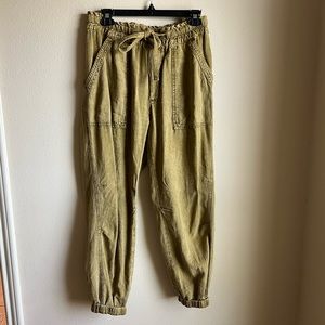 Anthropology joggers. Barely worn, size M. Originally $170